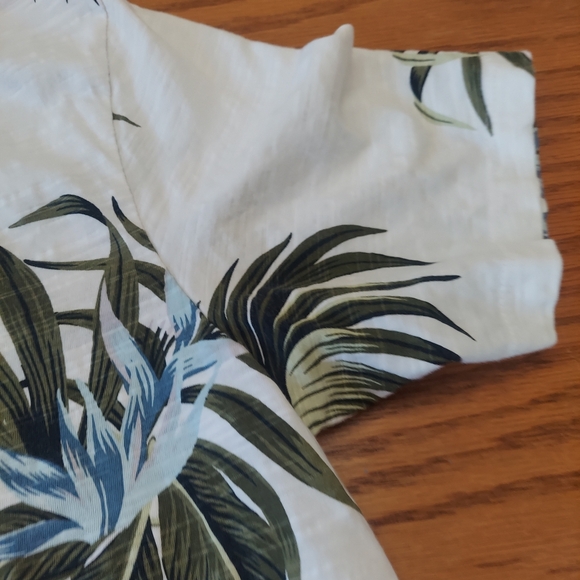 JACK & JONES Tee Crew Neck Shirt Tropical Themed Mens T-Shirt Size M - Picture 7 of 10